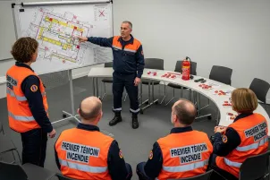 Prestation Premier Témoin Incendie Image