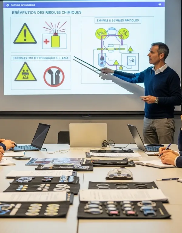 Prestation Prévention des Risques Chimiques et CMR Image
